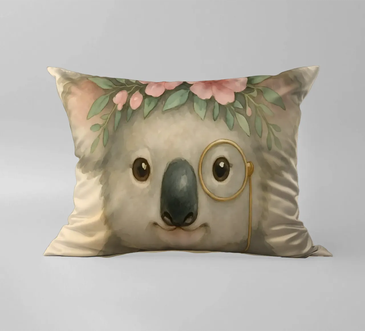 The Gentle Koala Rat decorative cushion by Graceful Desine