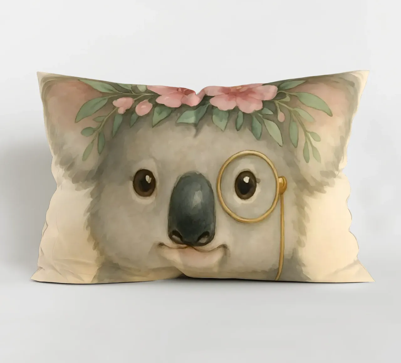 The Gentle Koala Rat decorative cushion by Graceful Desine