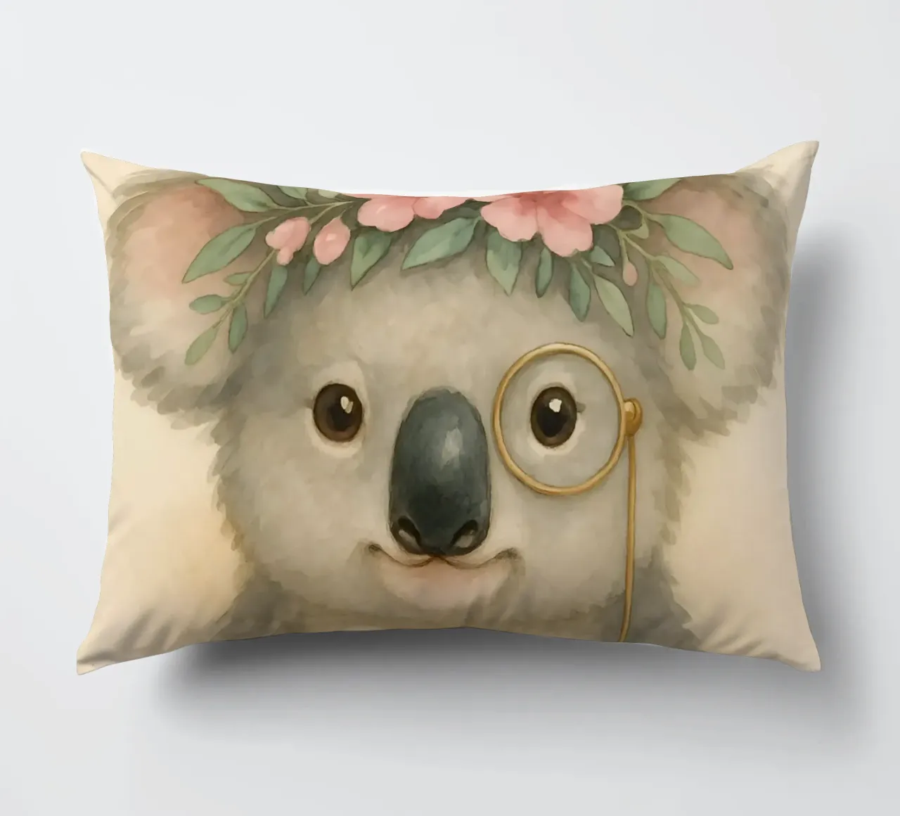 The Gentle Koala Rat decorative cushion by Graceful Desine