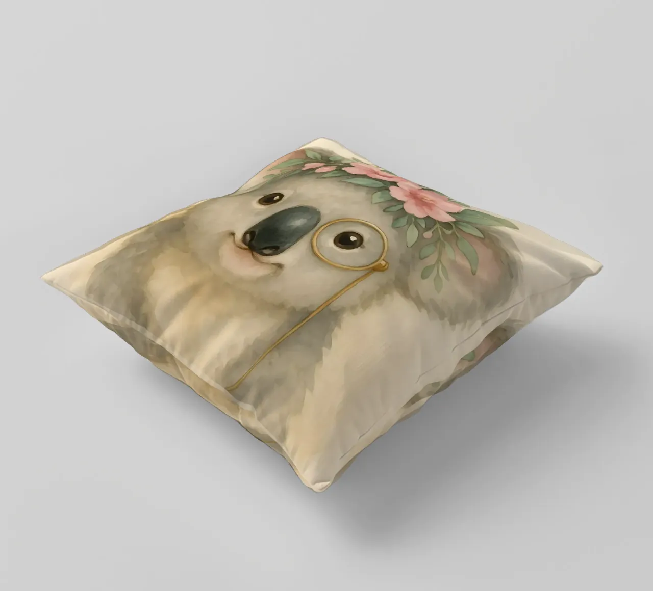 The Gentle Koala Rat decorative cushion by Graceful Desine