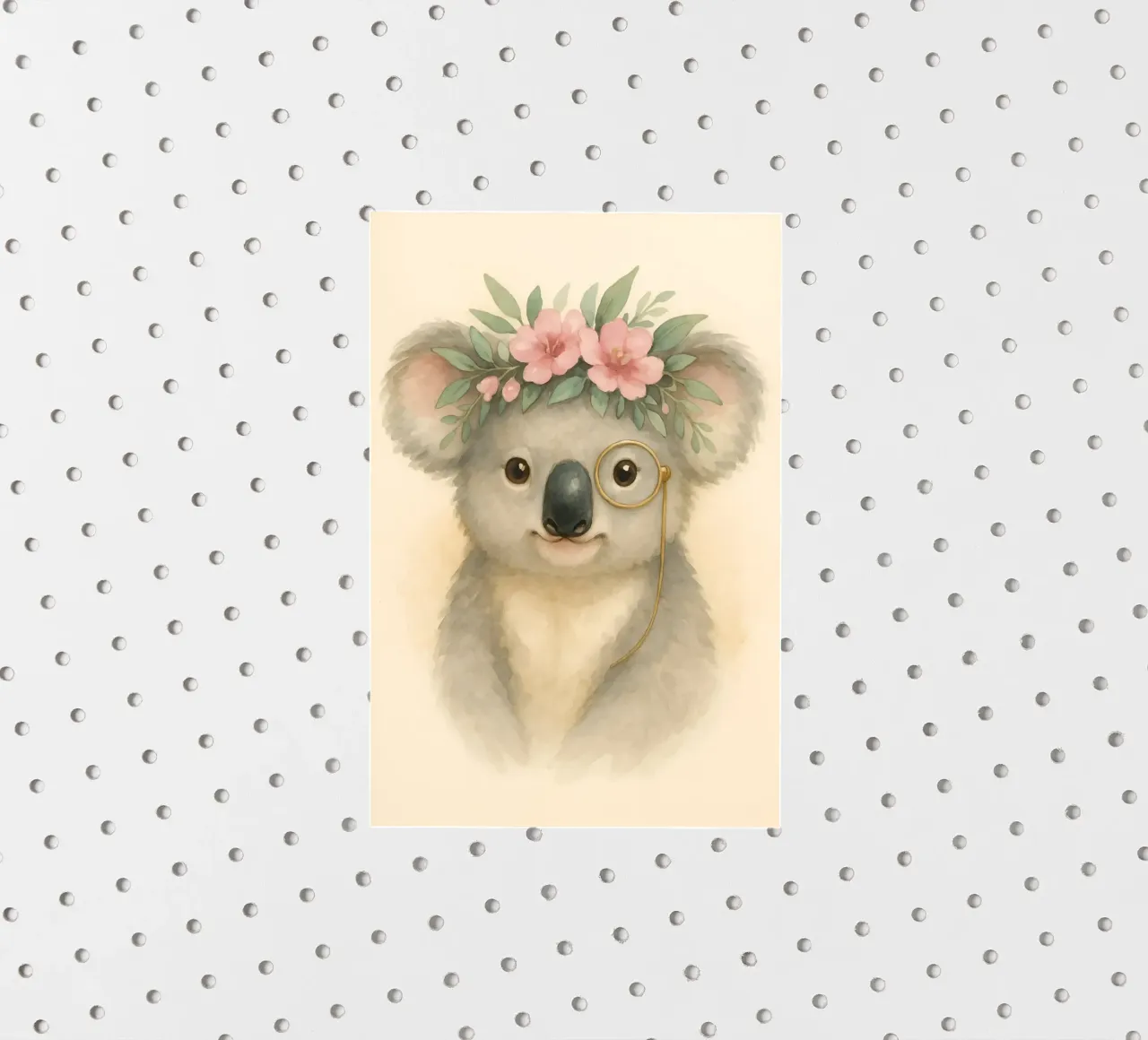 The Gentle Koala Rat sticker by Graceful Desine