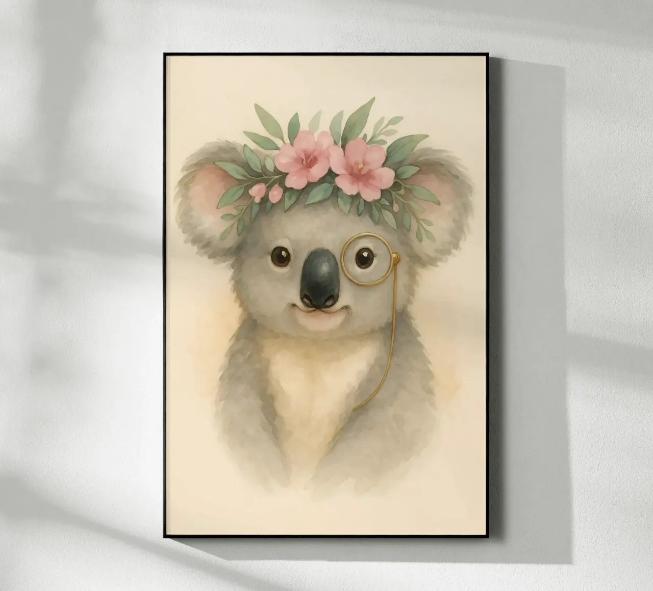 The Gentle Koala Rat acrylic glass by Graceful Desine