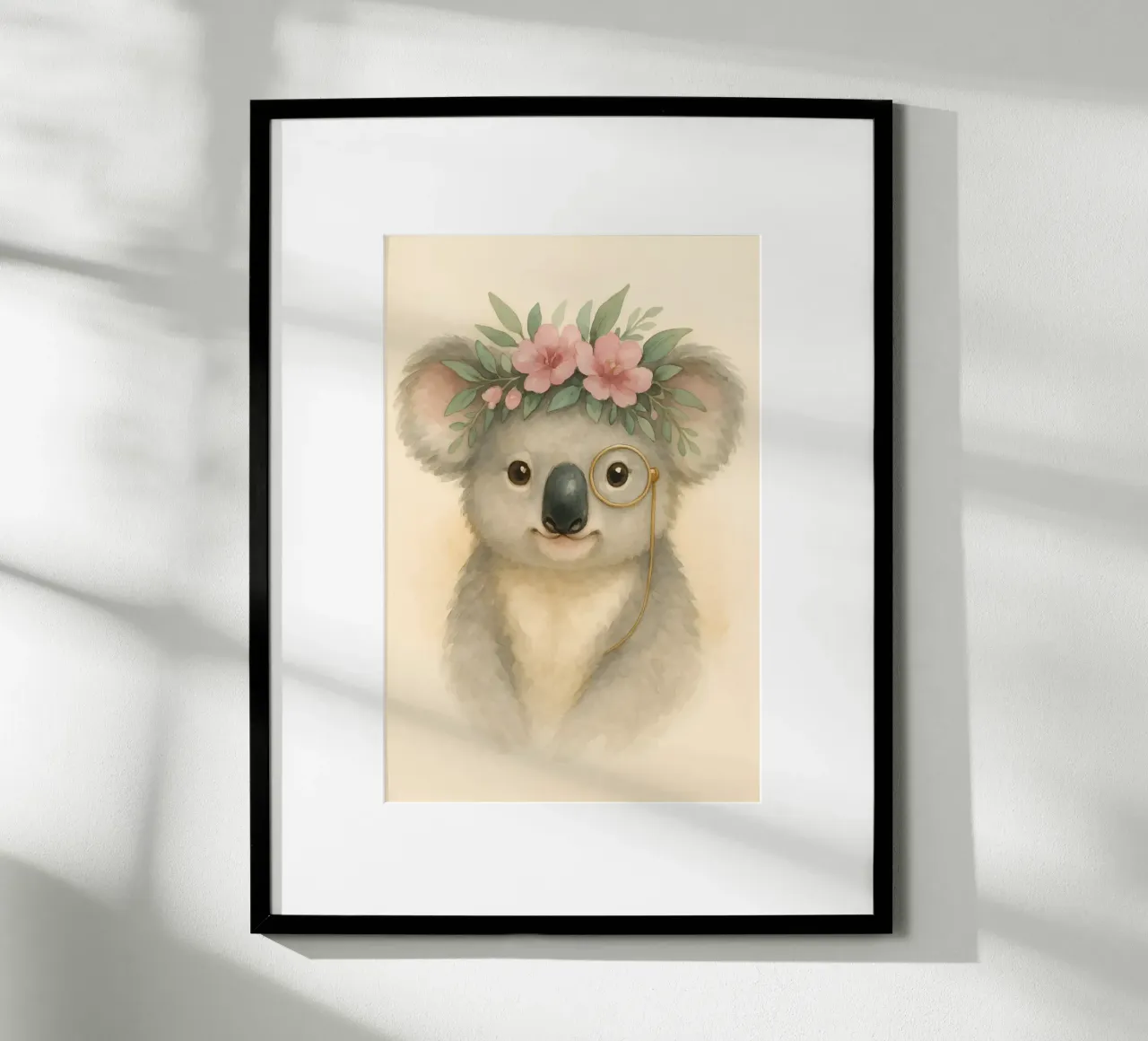 Il ratto Koala gentile carta hahnemühle da Graceful Desine