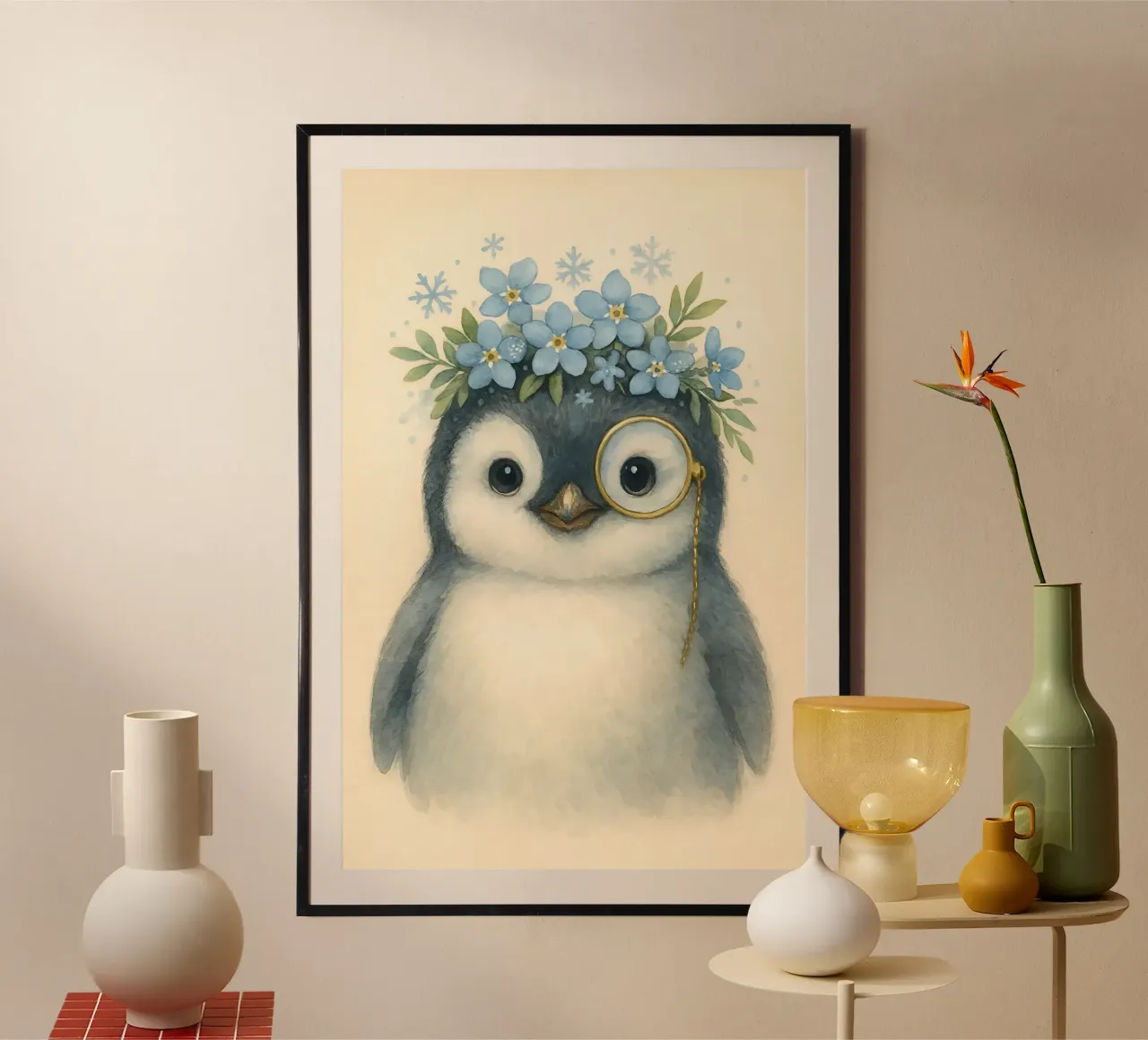 Gelido il curioso poster da Graceful Desine