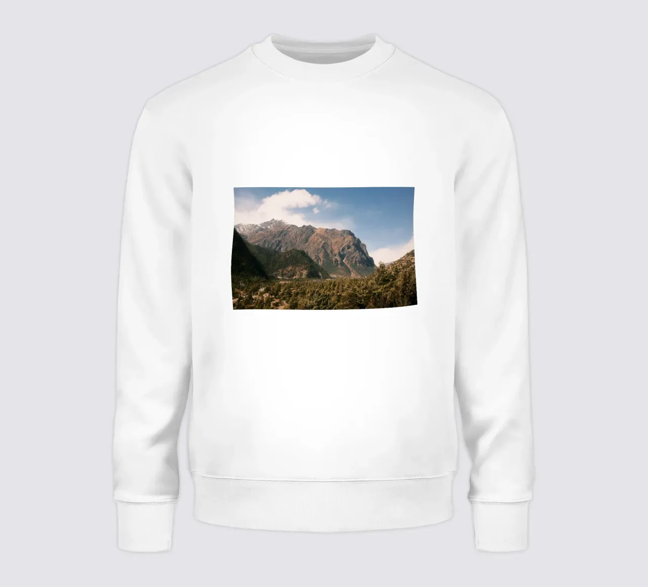 Majestic Silence – The Himalayas Unseen felpa da FujiPrints