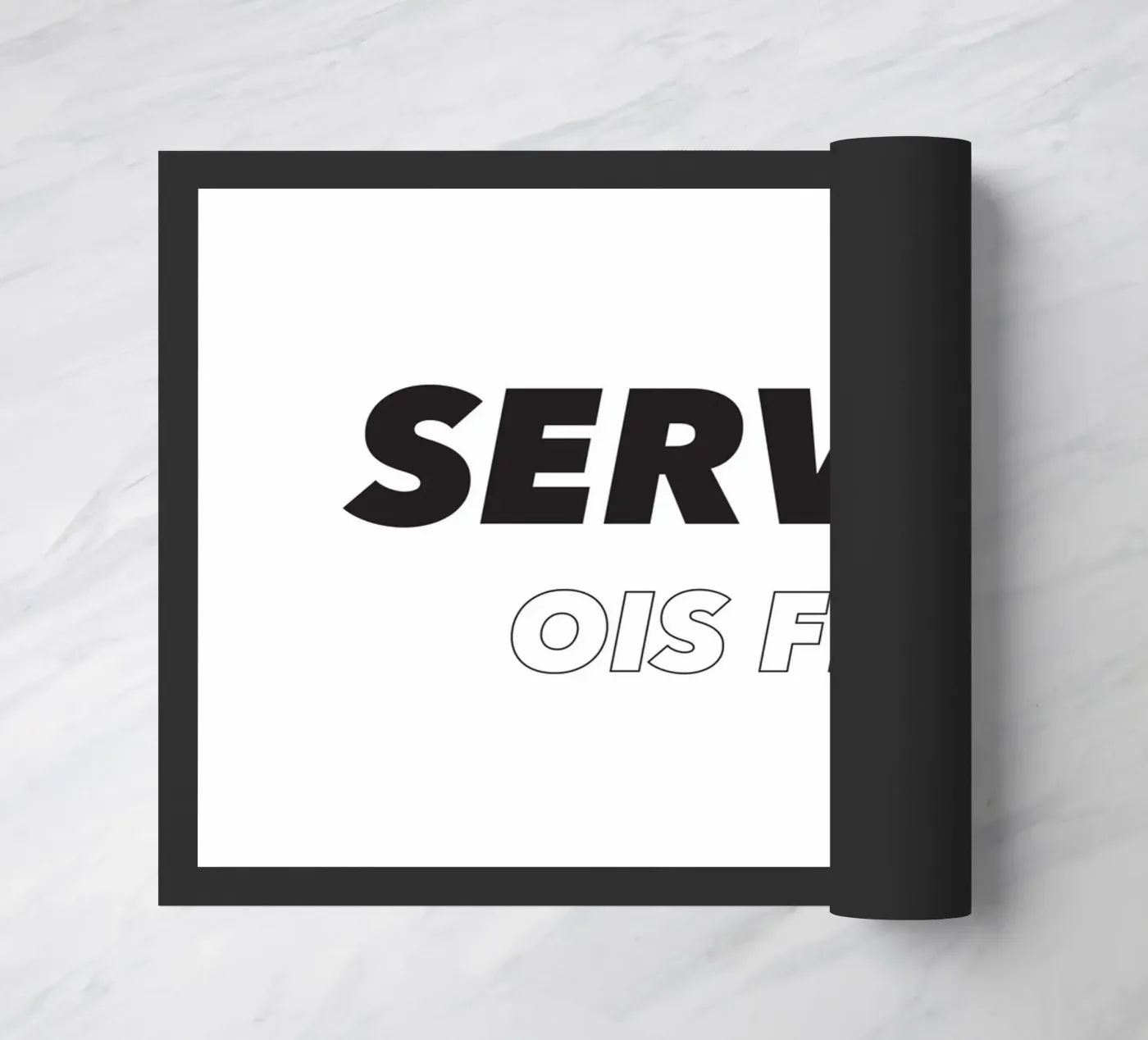 Servus Fußmatte von Form&Font