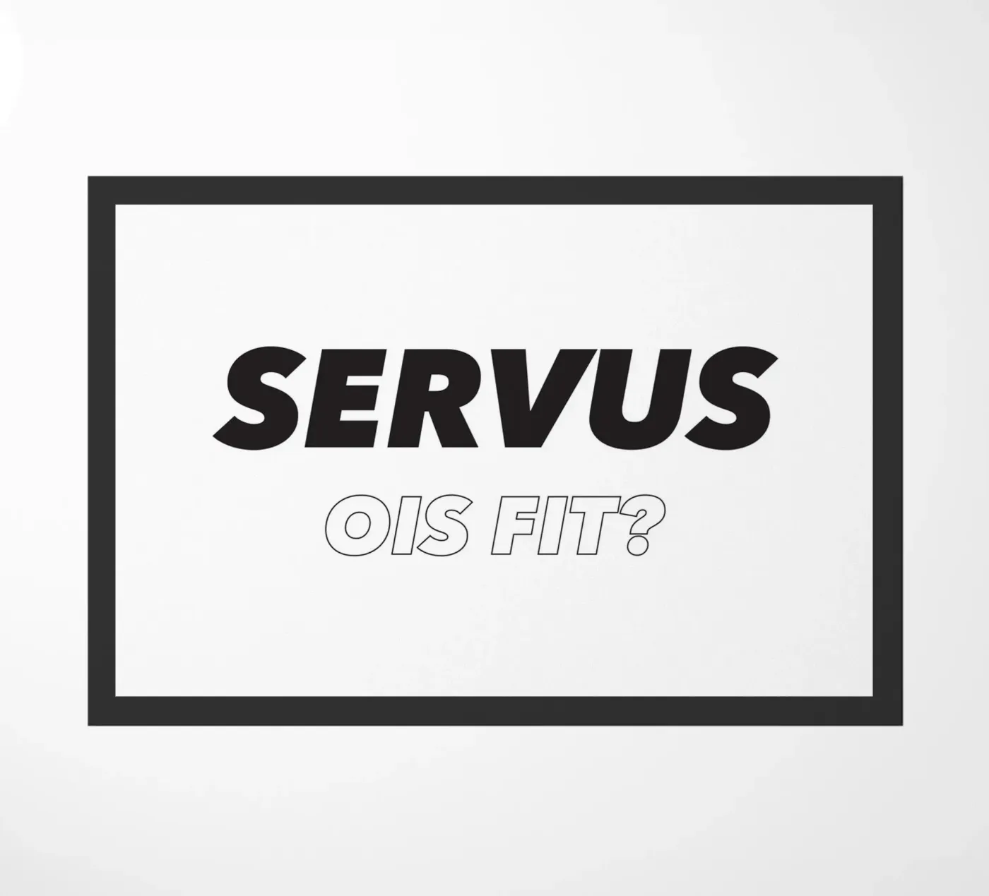 Servus zerbino da Form&Font