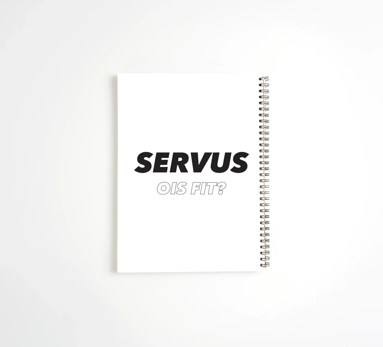 Servus Ringbuch von Form&Font