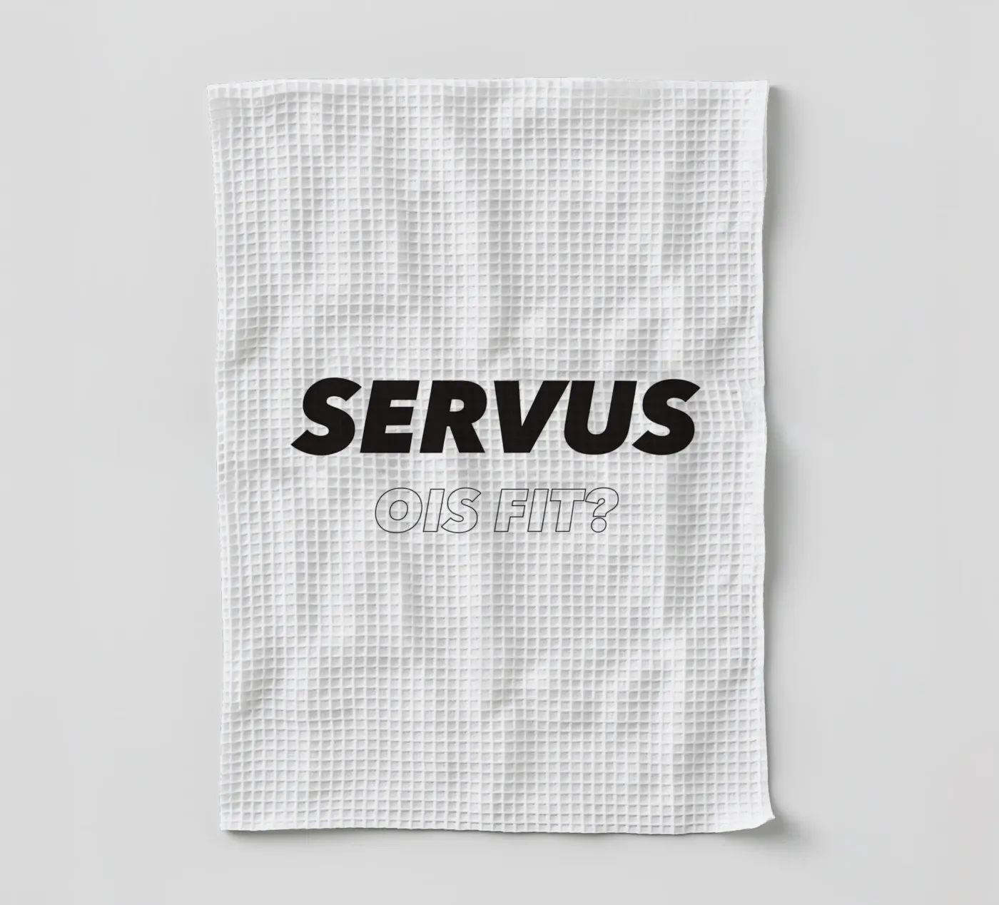 Servus torchon de Form&Font
