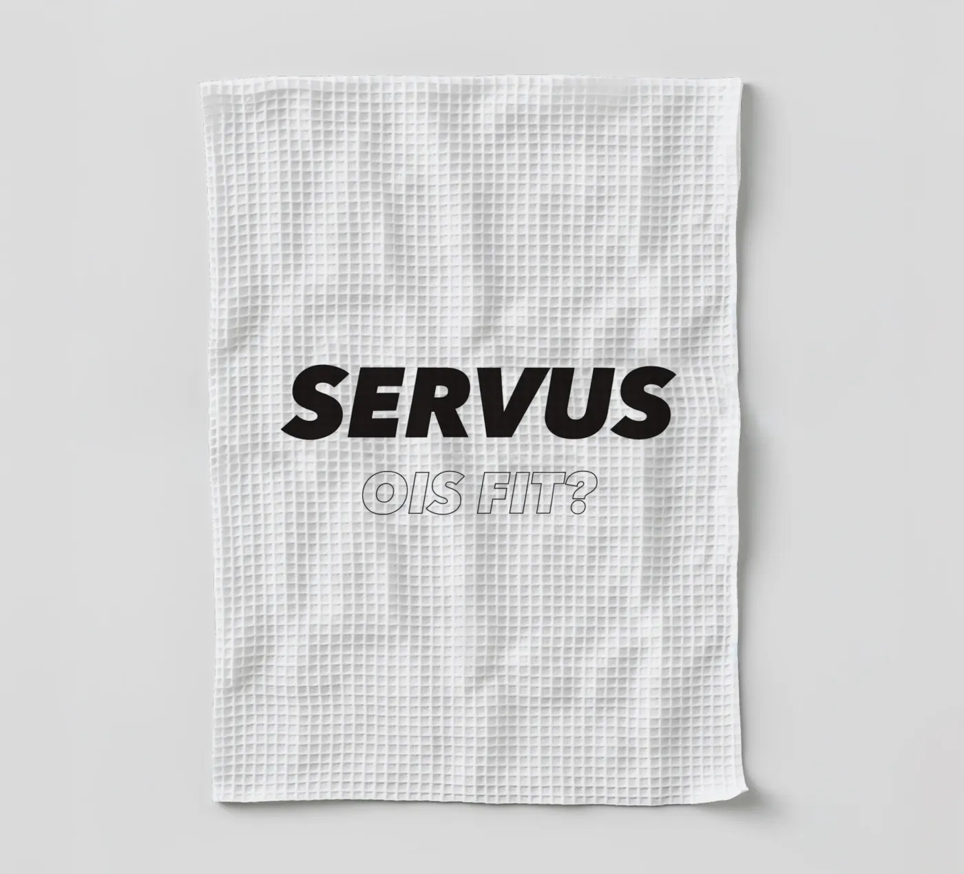 Servus theedoek van Form&Font