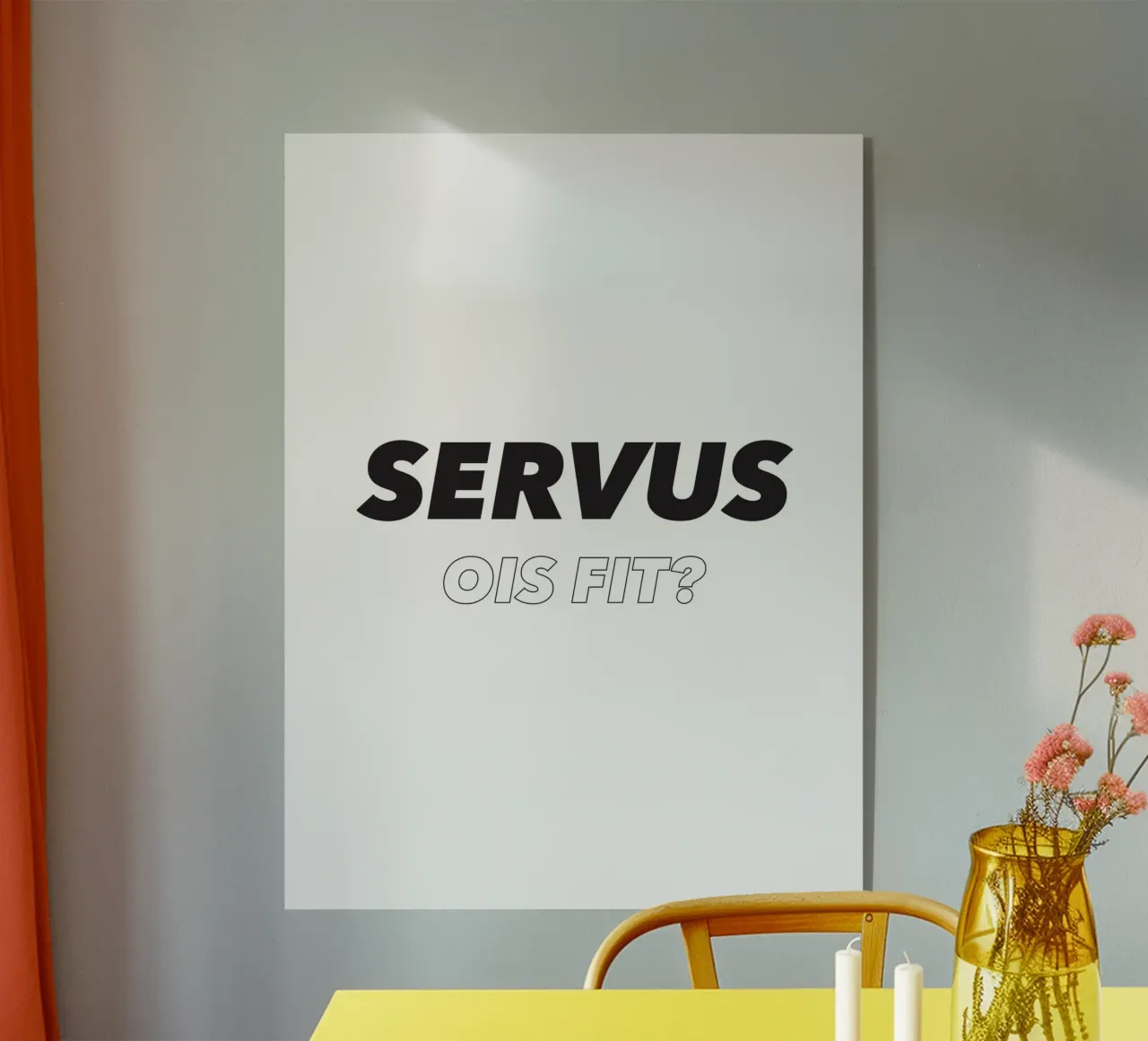 Servus plexiglass da Form&Font