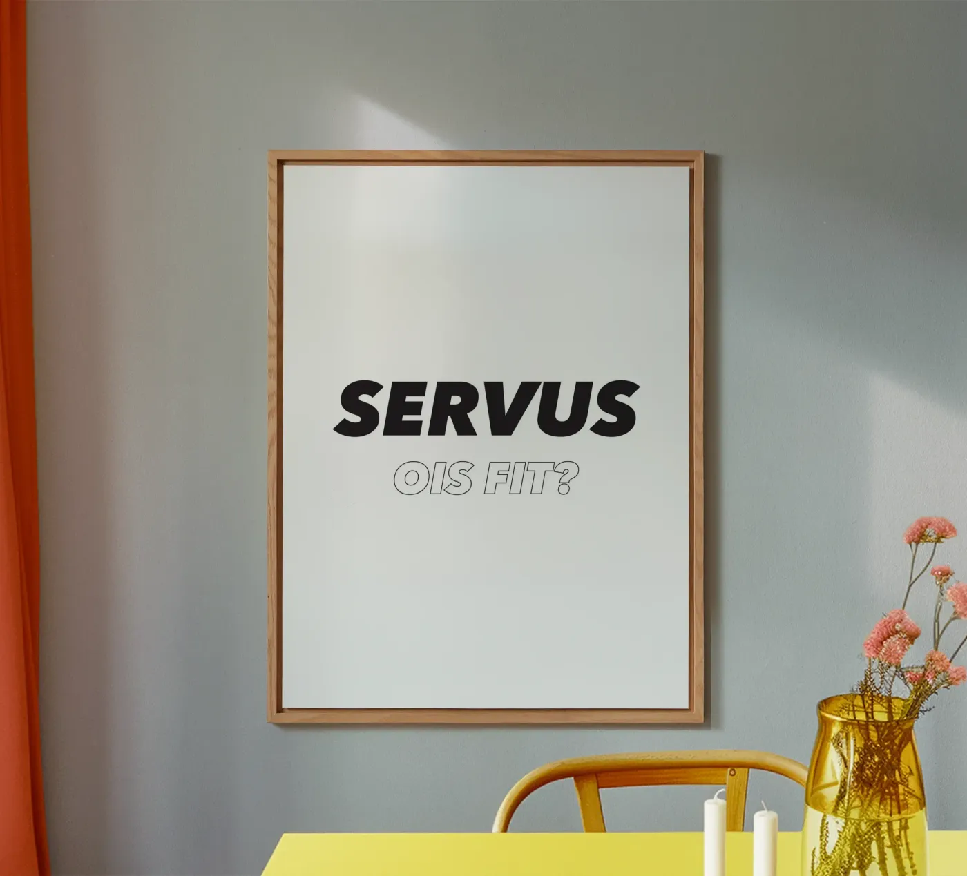 Servus forex plate by Form&Font