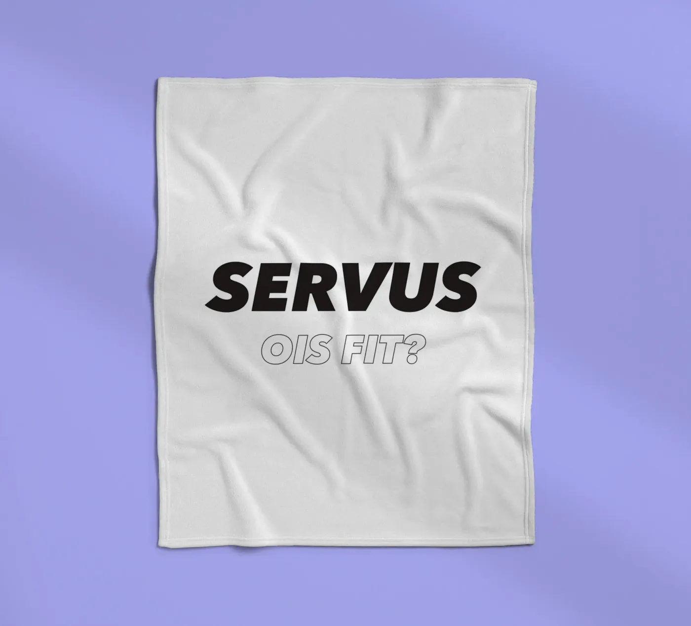 Servus fleecedeken van Form&Font