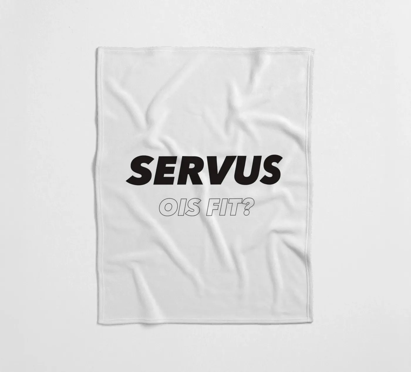 Servus fleecedeken van Form&Font
