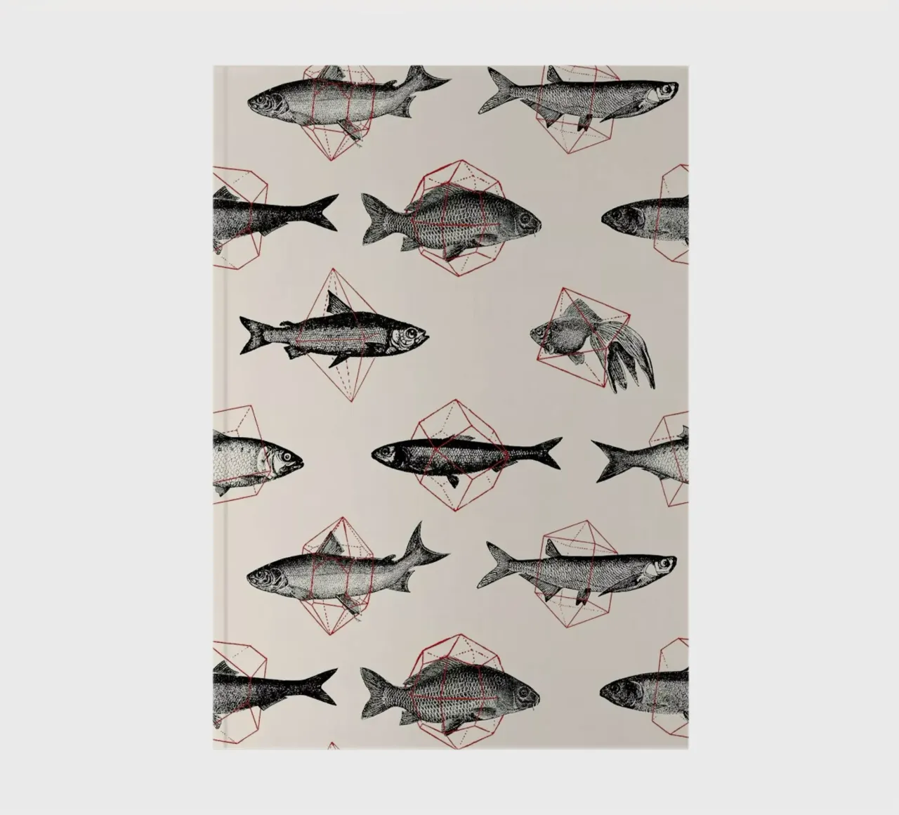 Fishes in Geometrics notebook by Florent Bodart