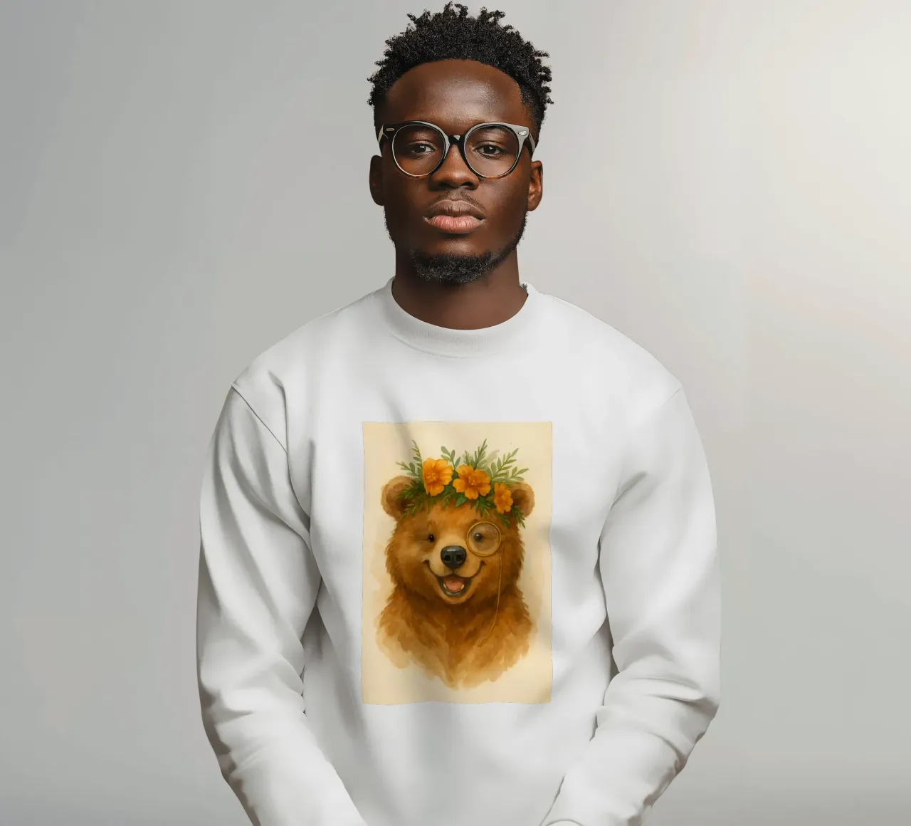 L'orso botanico felpa da Graceful Desine