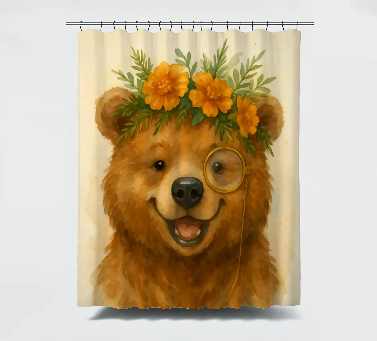 L'orso botanico tenda da doccia da Graceful Desine