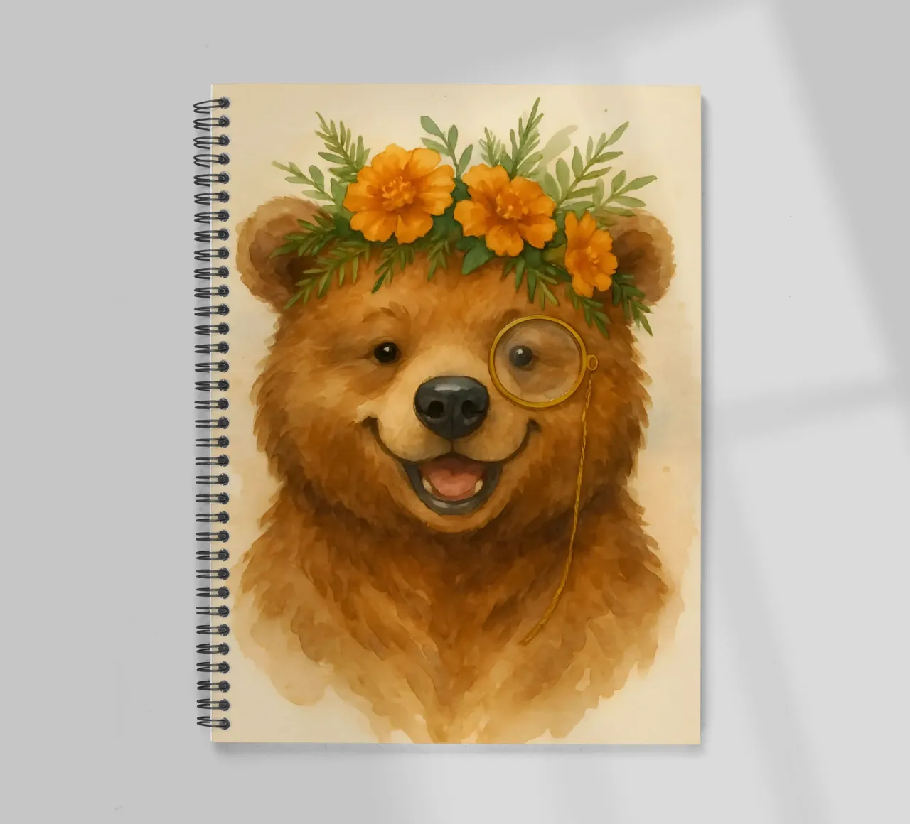 L'orso botanico diario ad anelli da Graceful Desine