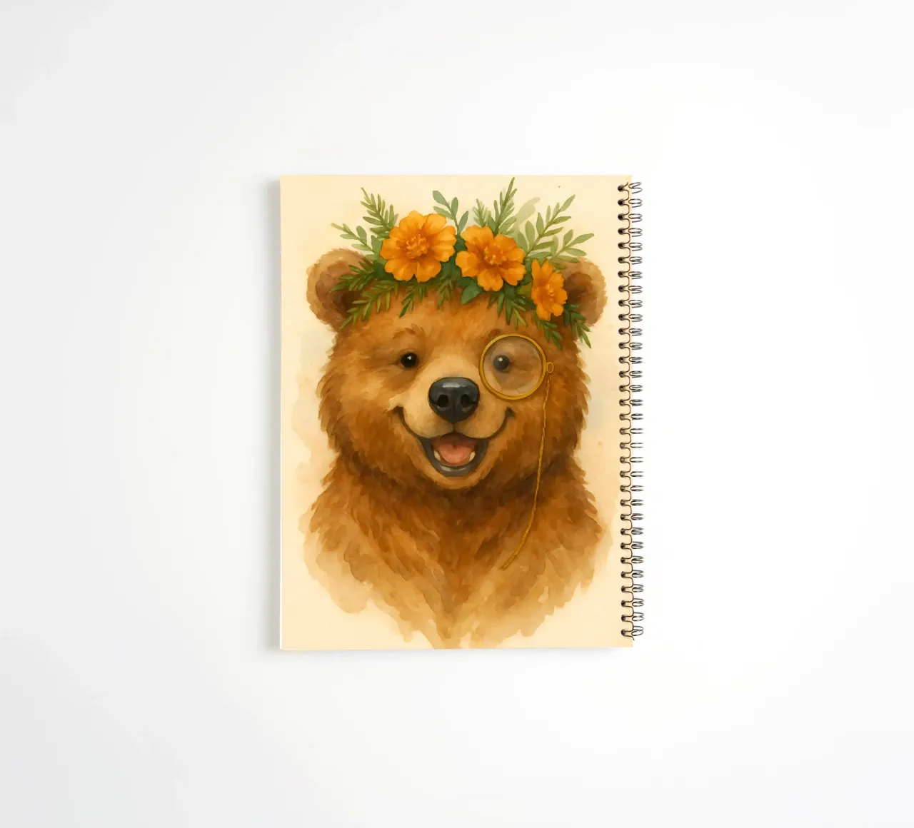 L'orso botanico diario ad anelli da Graceful Desine