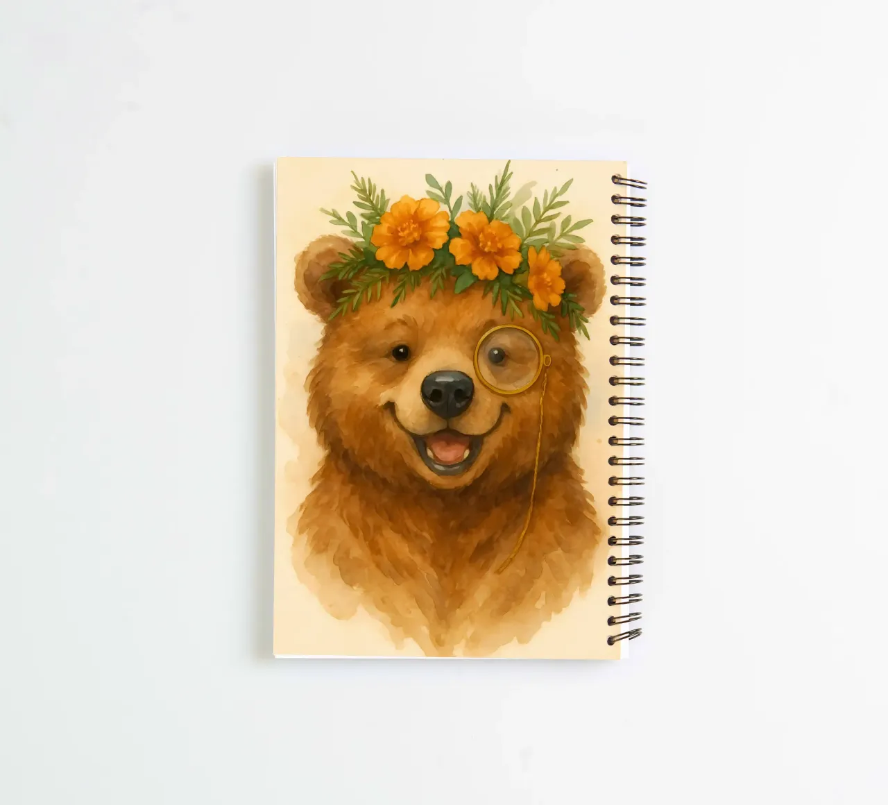 L'orso botanico diario ad anelli da Graceful Desine
