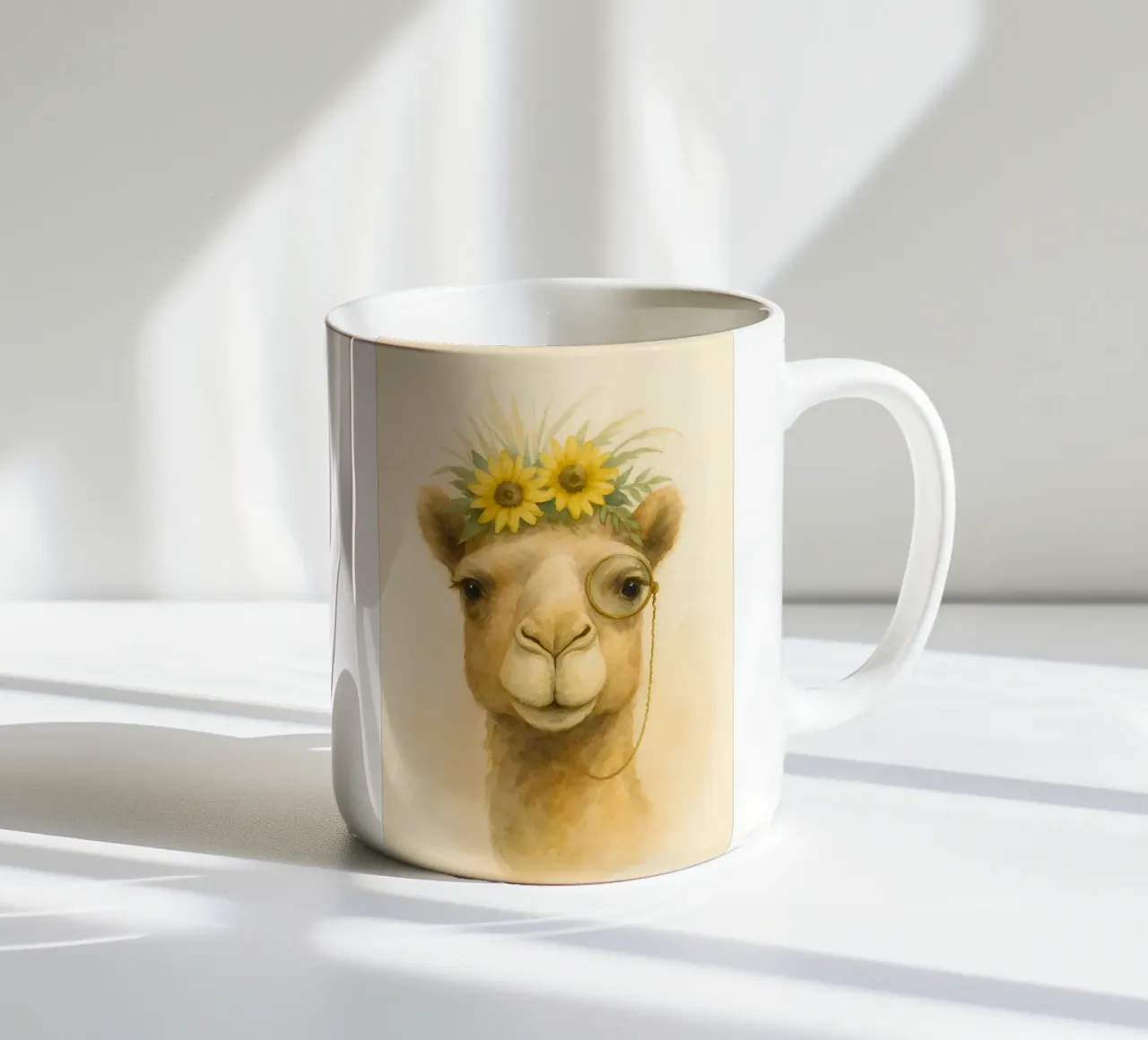 Lo studioso illuminato dal sole tazza in ceramica da Graceful Desine