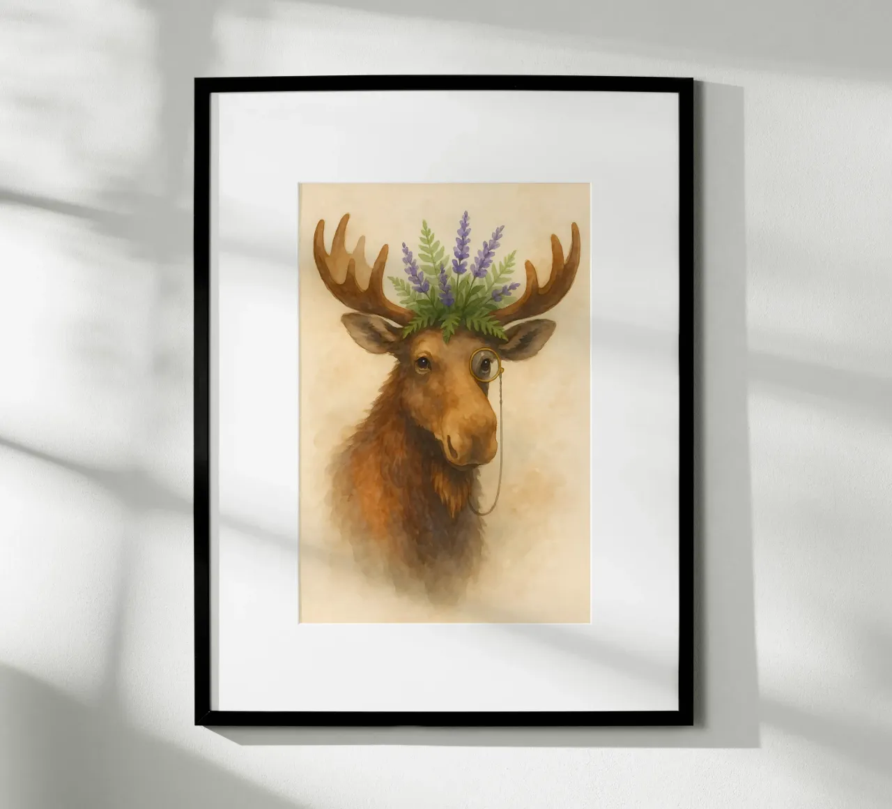 Der Lavendel-Gentleman Poster von Graceful Desine