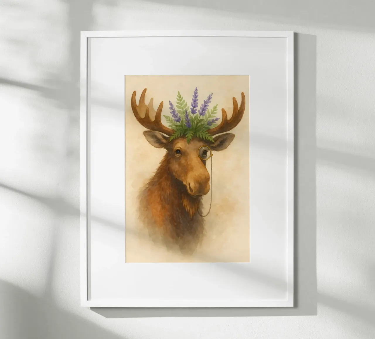 Der Lavendel-Gentleman Poster von Graceful Desine