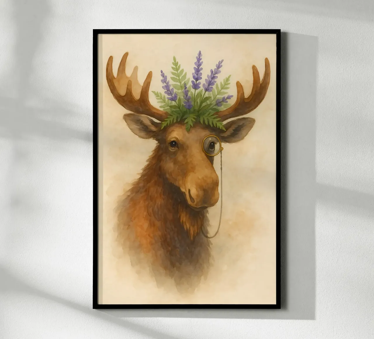 Der Lavendel-Gentleman Poster von Graceful Desine
