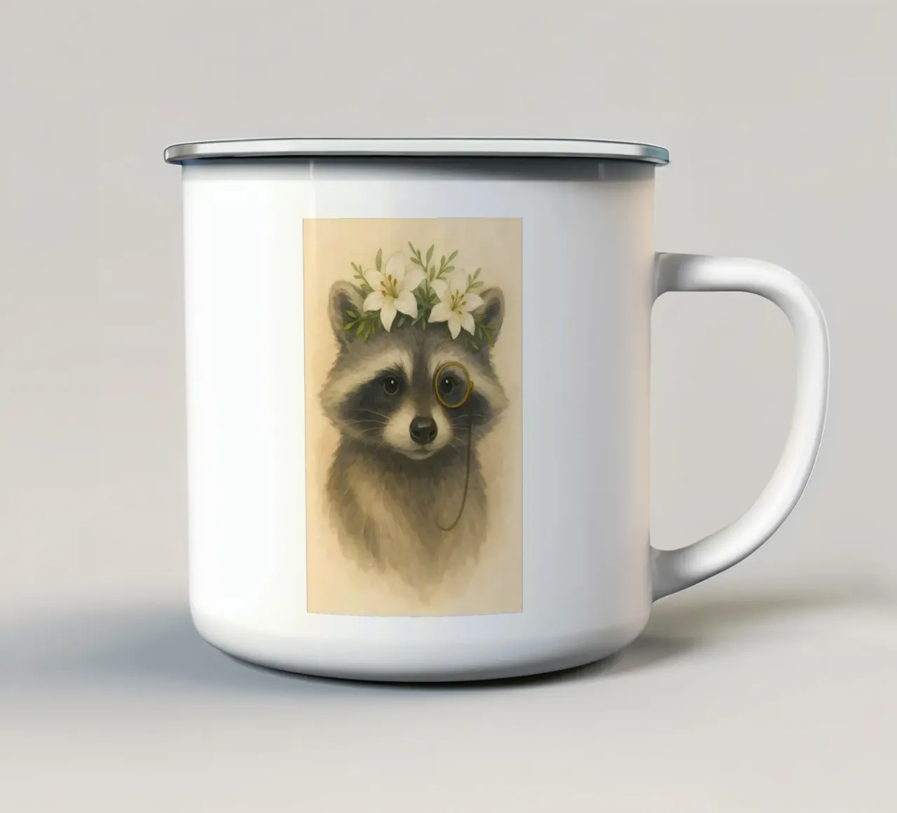 Il Bandito Dappertutto tazza in smalto da Graceful Desine