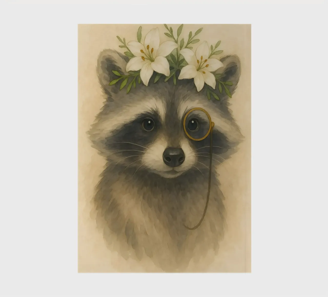The Dapper Bandit notebook by Graceful Desine
