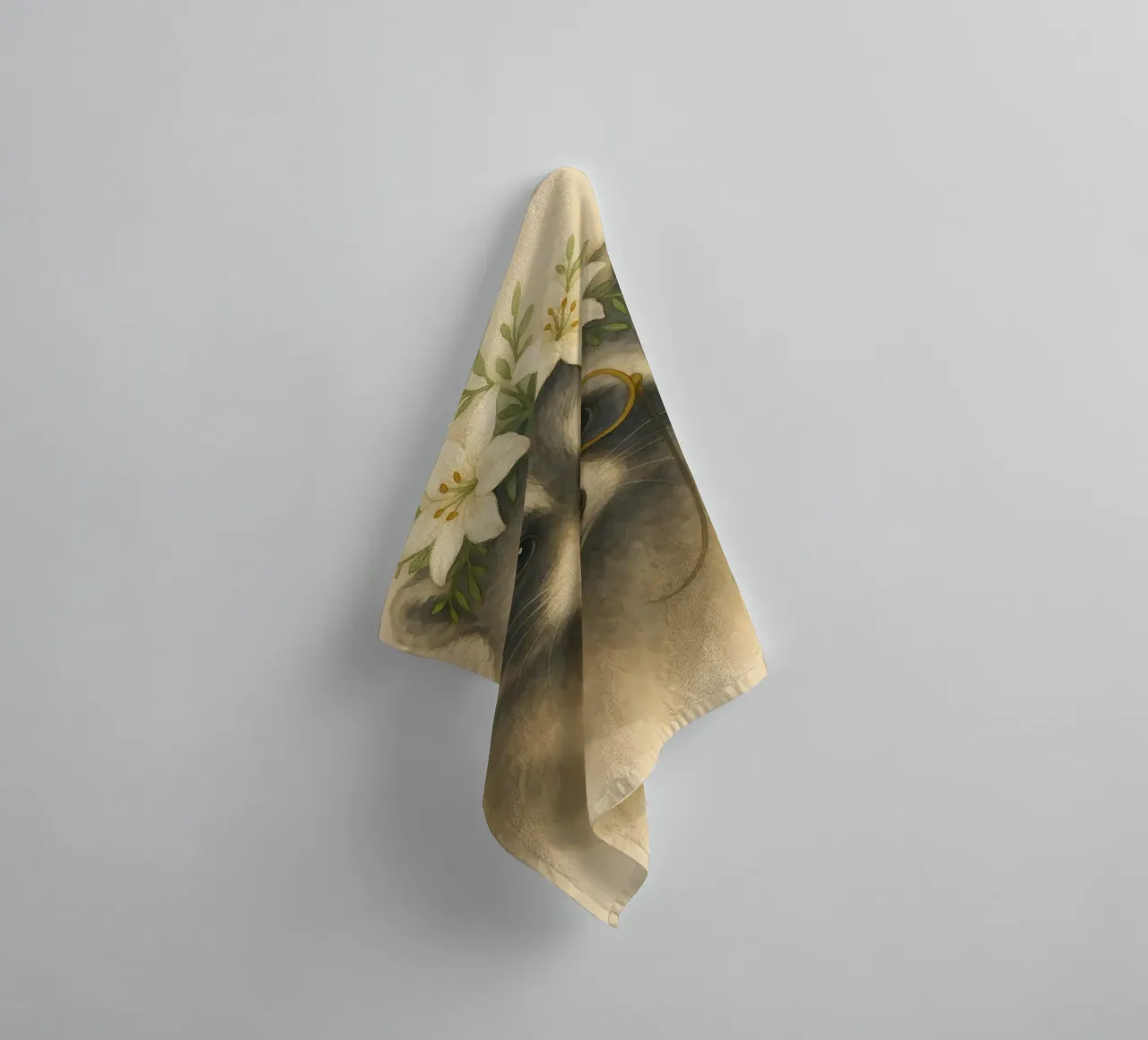 The Dapper Bandit towel by Graceful Desine