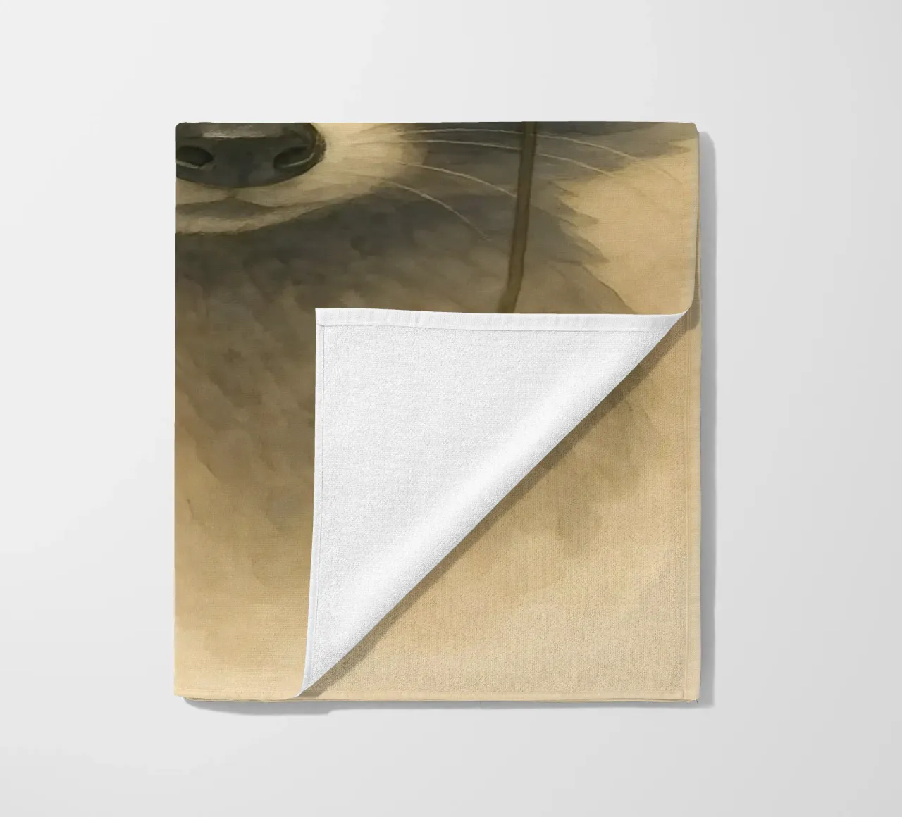 The Dapper Bandit beach towel by Graceful Desine