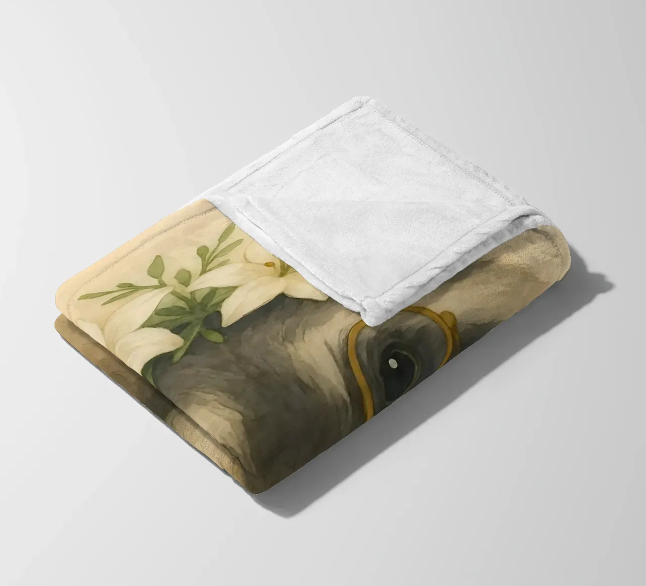 Der Dapper Bandit Fleecedecke von Graceful Desine