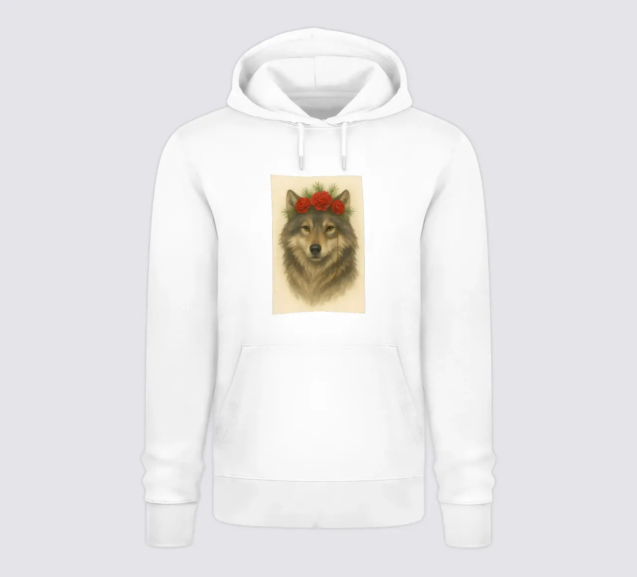 Il Nobile Selvaggio felpa con cappuccio da Graceful Desine