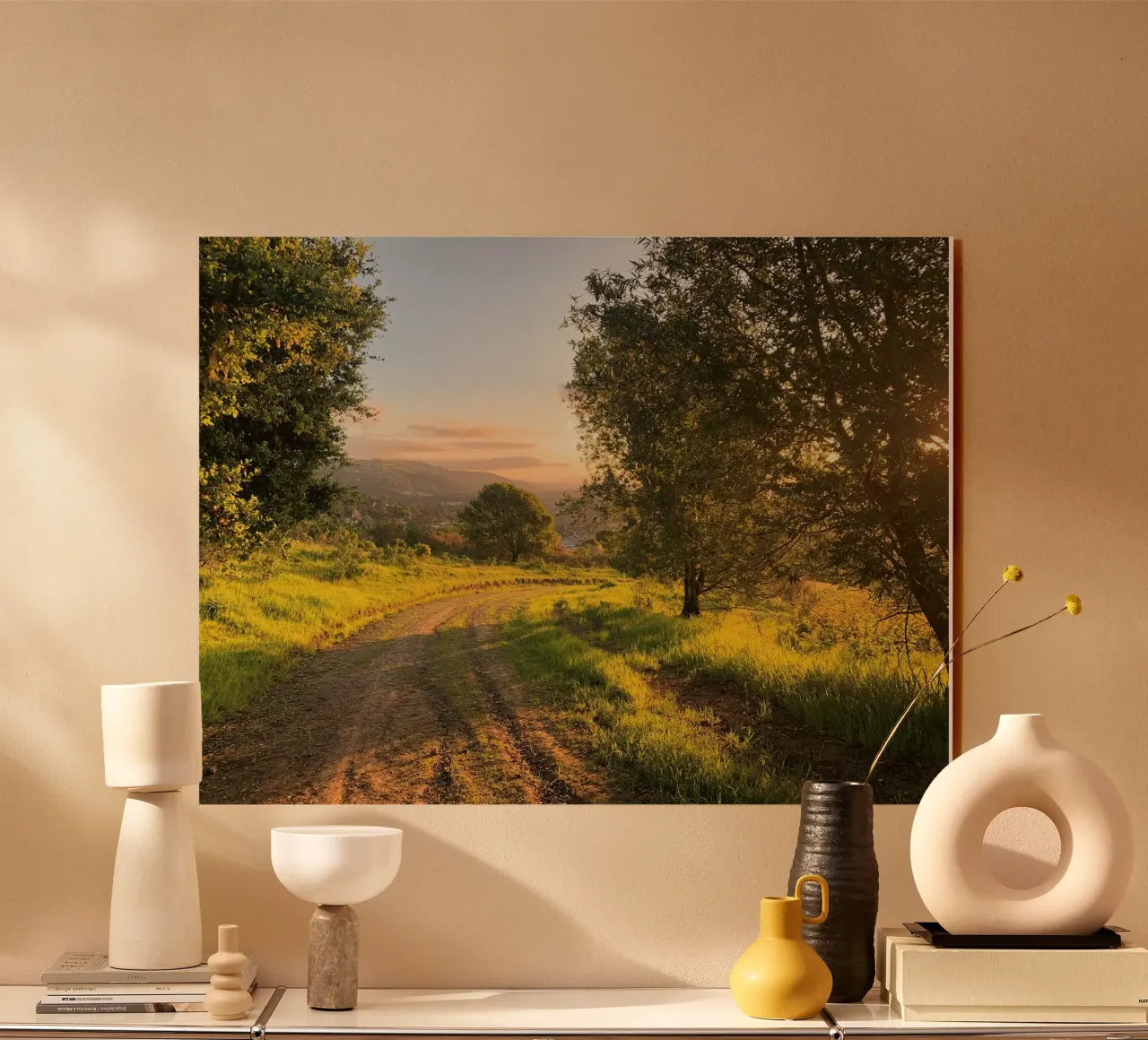 forest sunshine Acryl-Glas von cofa home
