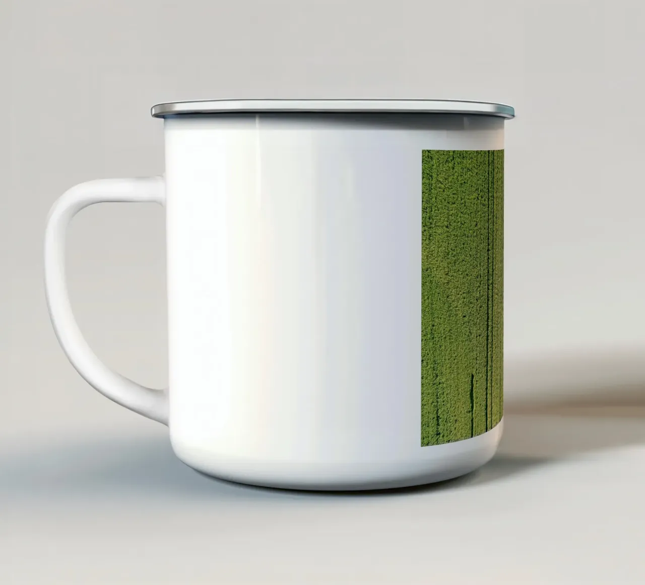 farming countryside tazza in smalto da Horsire