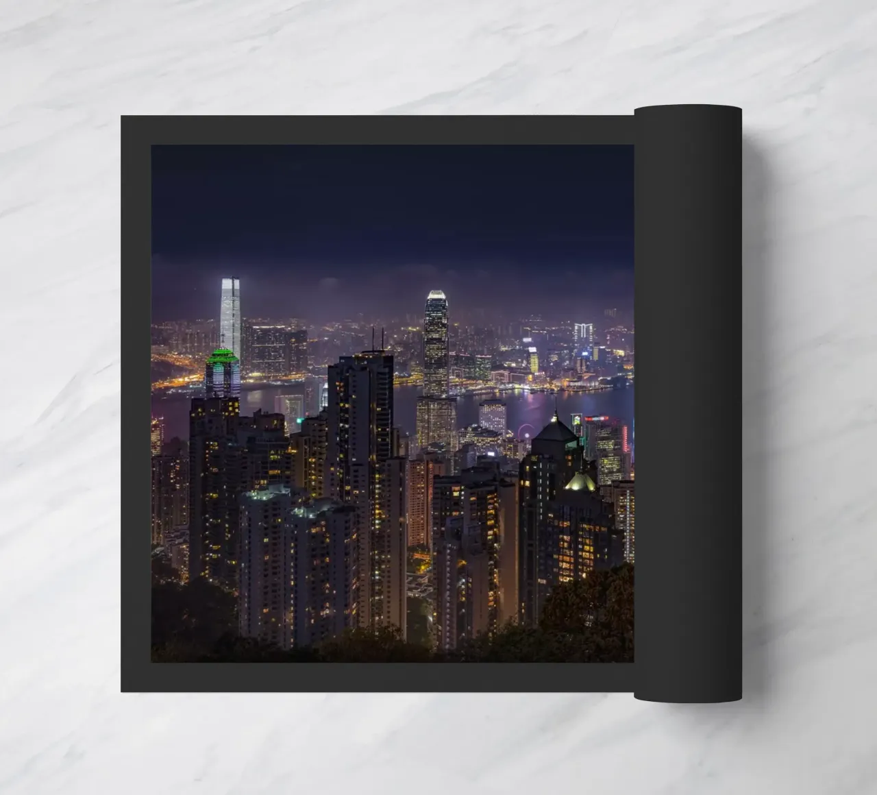 Hongkong di notte zerbino da thetraveller