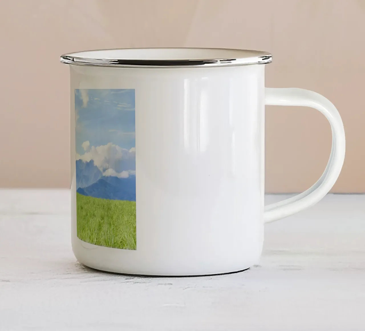 nature outdoors tazza in smalto da cofa home