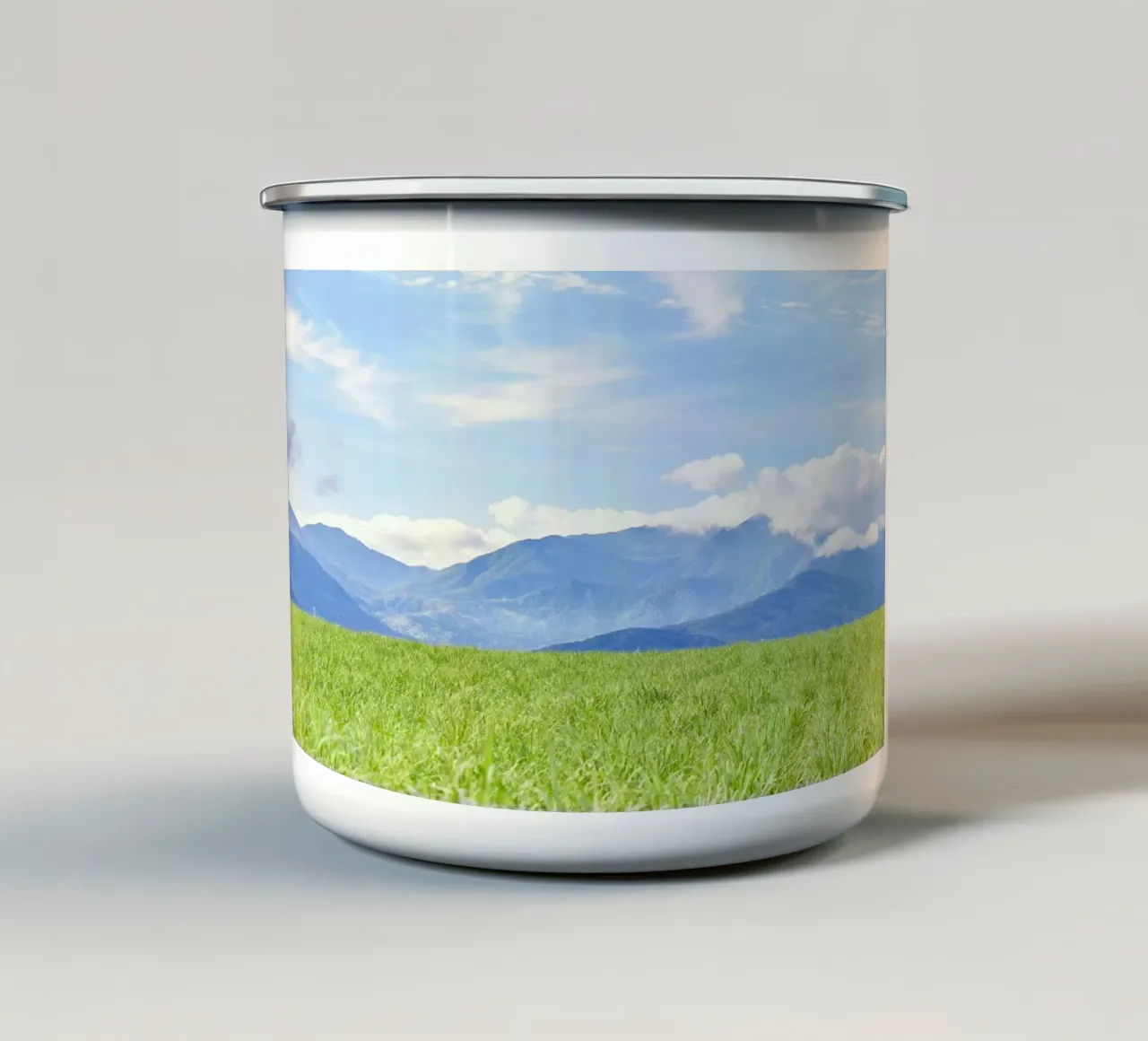 nature outdoors tazza in smalto da cofa home