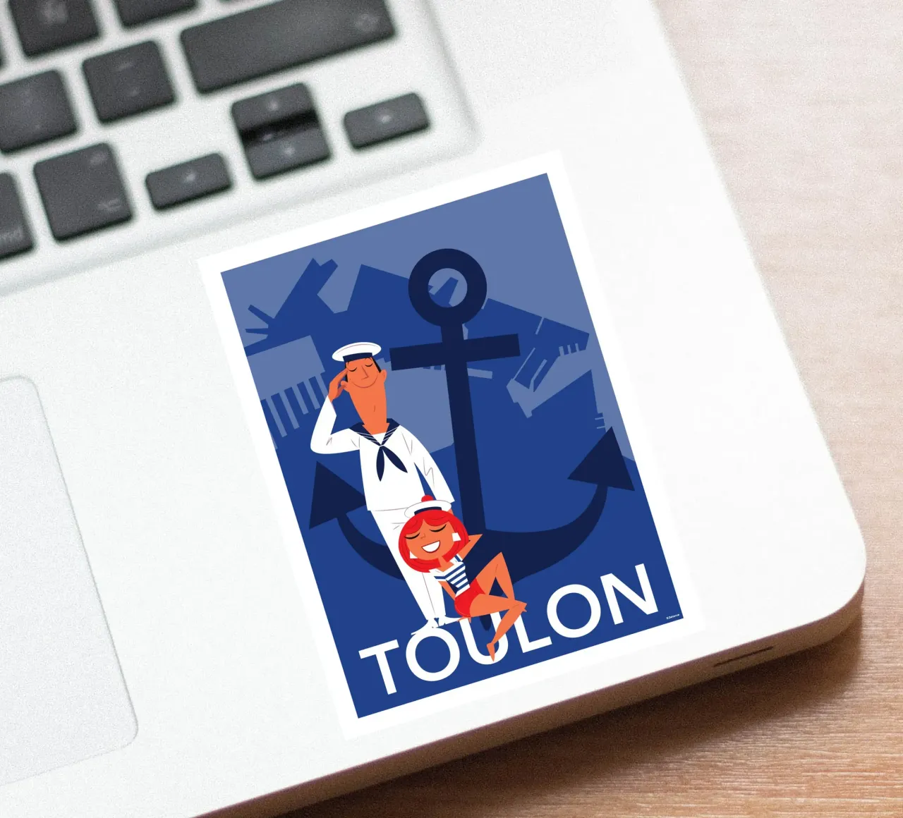 TOULON sticker by Raphaël Delerue