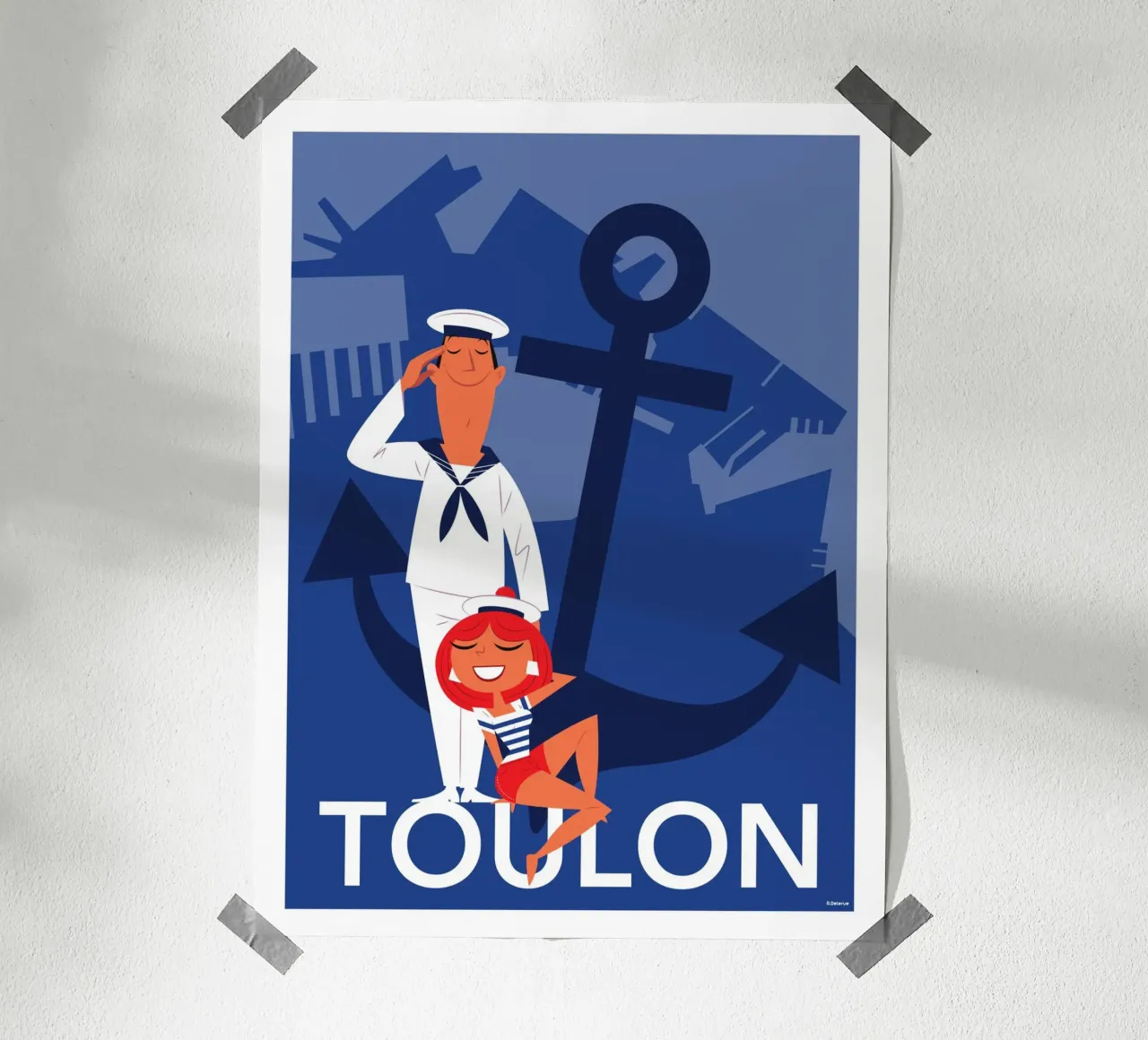 TOULON carta hahnemühle da Raphaël Delerue