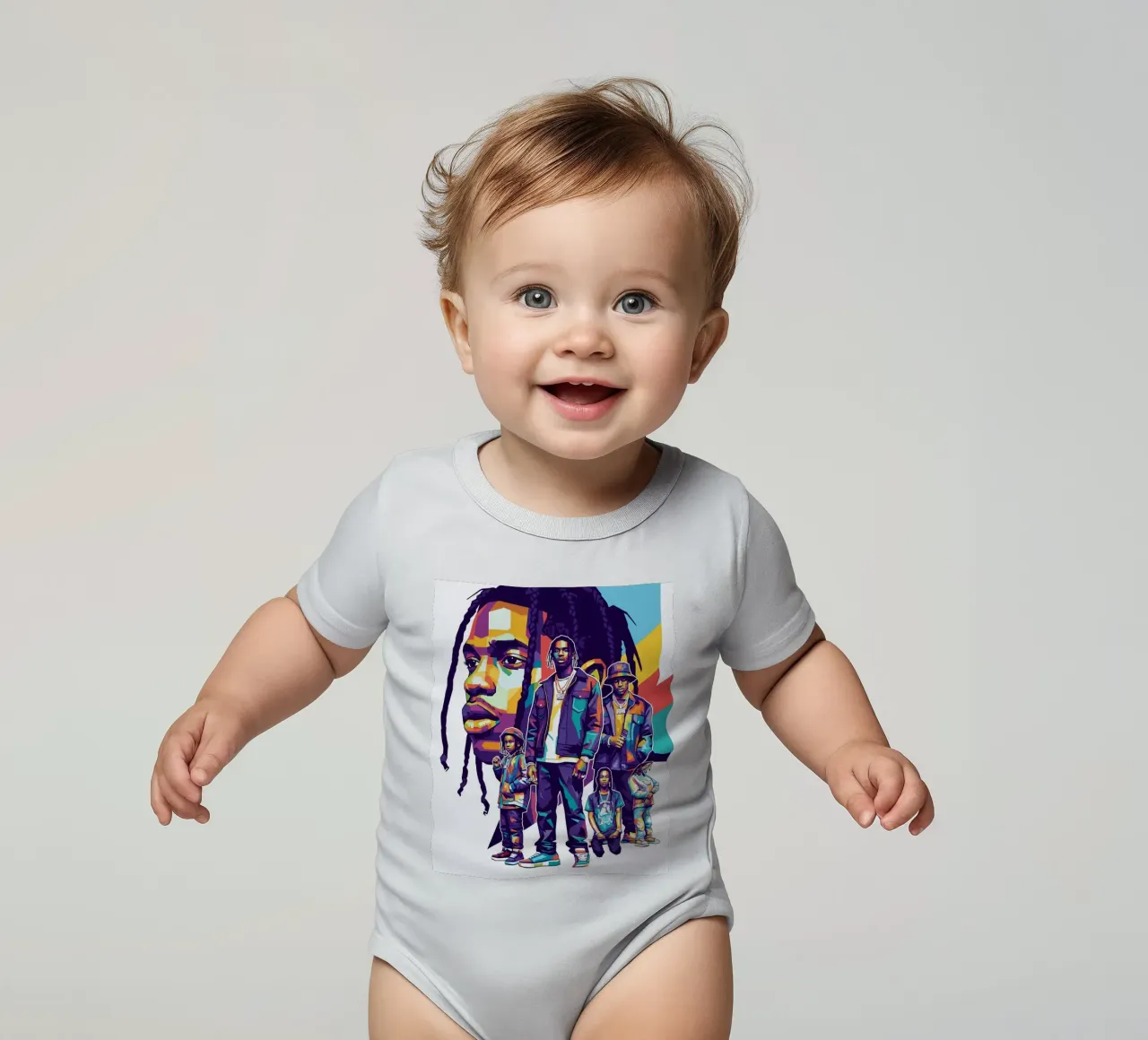 Travis Scott evolution body bébé de Hantamrata