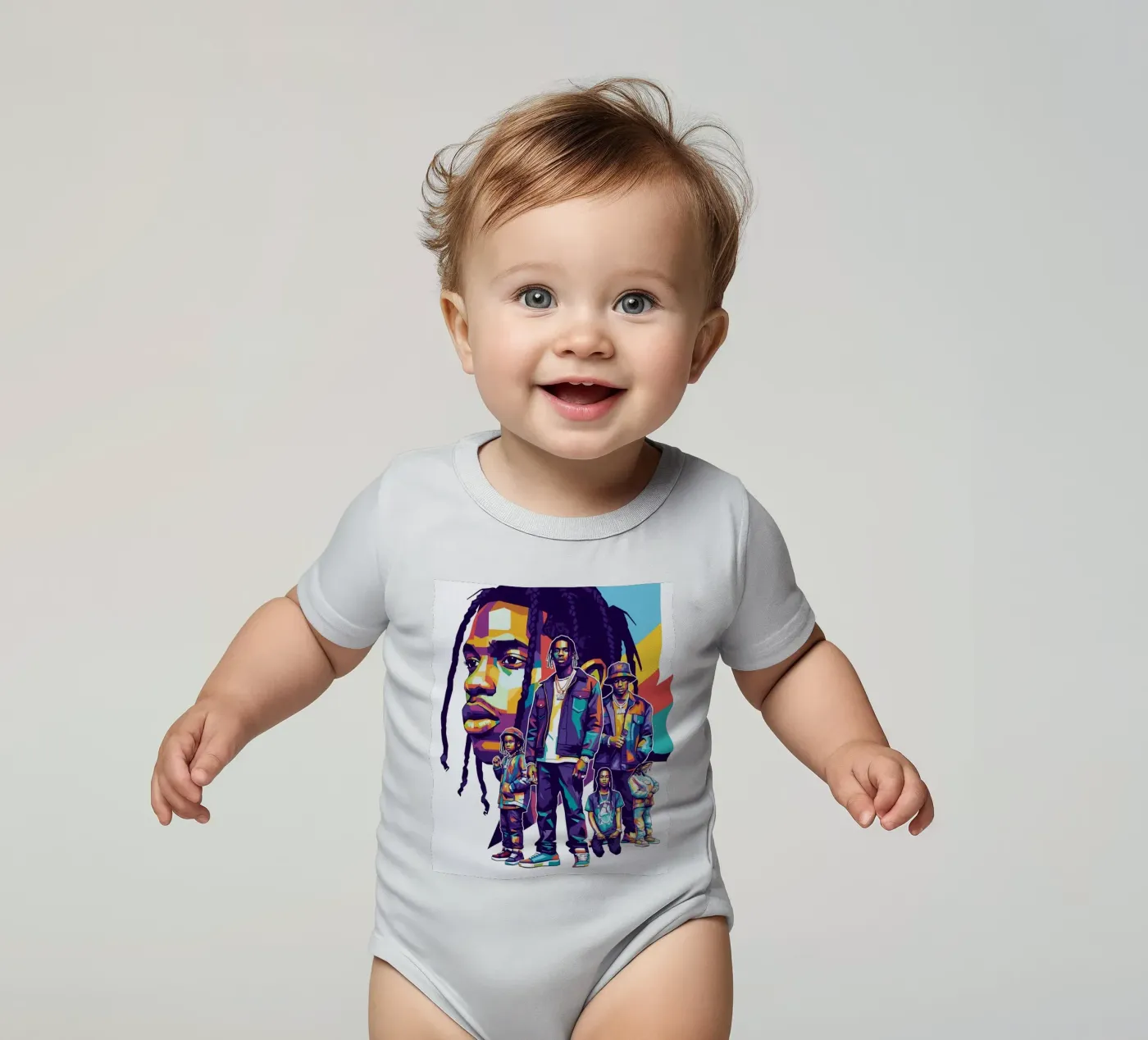 Travis Scott evolution body bébé de Hantamrata