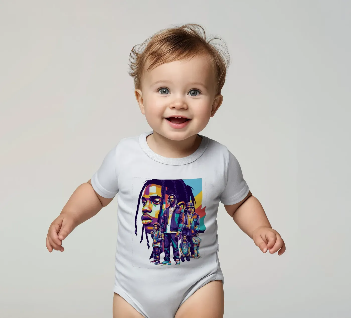 Travis Scott evolution body bébé de Hantamrata