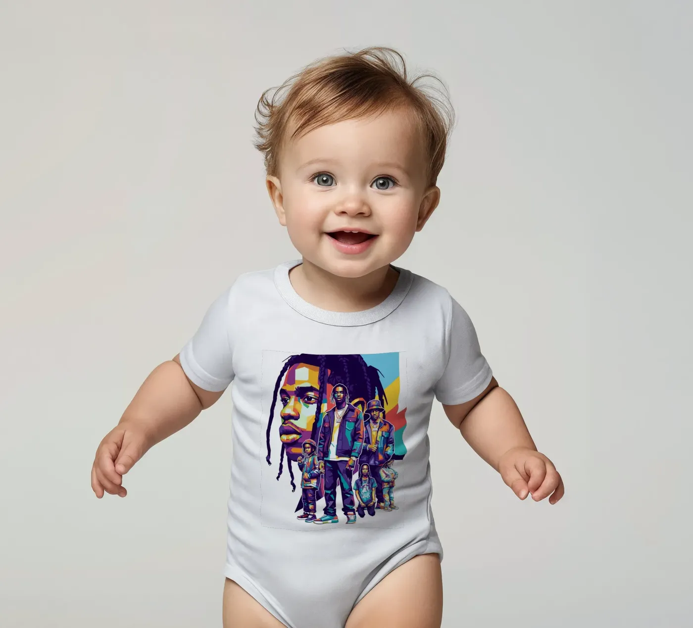 Travis Scott evolution body bébé de Hantamrata