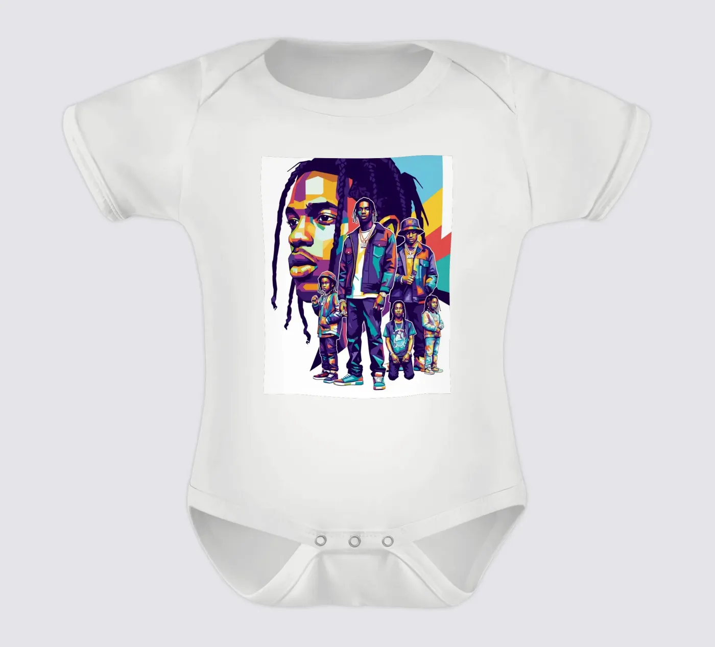 Travis Scott evolution body bébé de Hantamrata