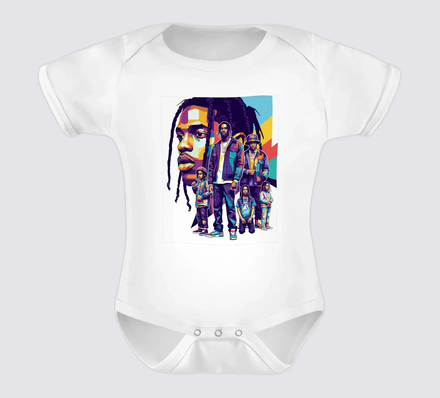 Travis Scott evolution body bébé de Hantamrata