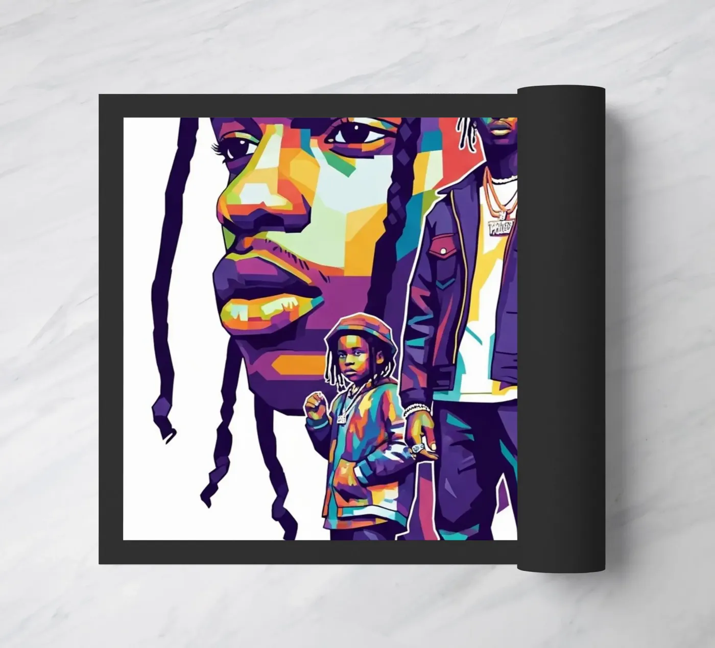 Travis Scott evolution Fußmatte von Hantamrata