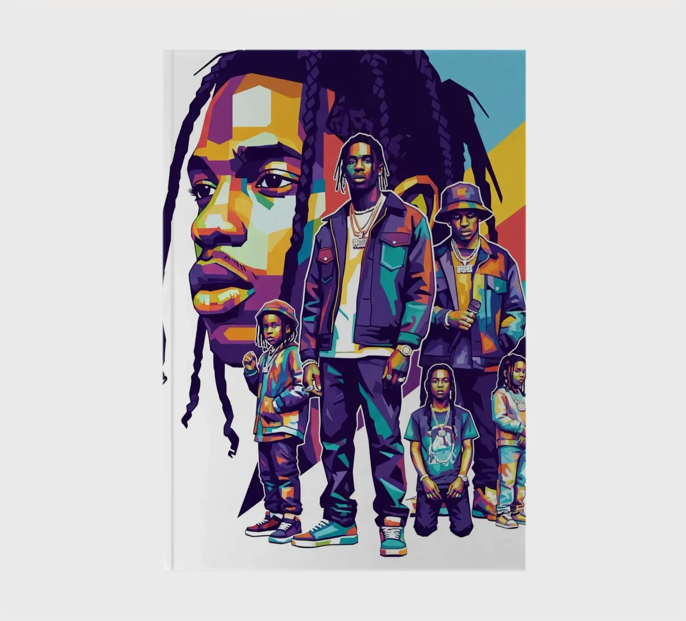 Travis Scott evolution notebook by Hantamrata