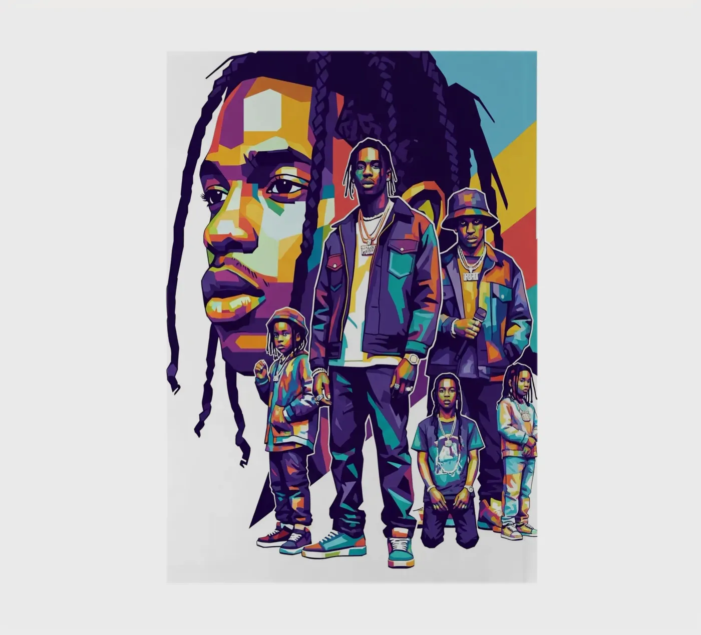 Travis Scott evolution notebook by Hantamrata